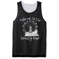 Take Me To The County Fair for Summer Mesh Reversible Basketball Jersey Tank