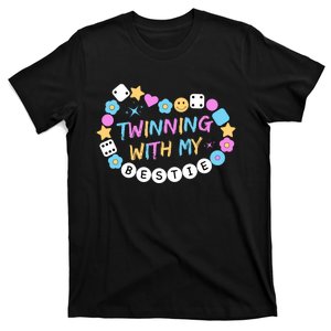 Twin Matching Twins Day Friend Twinning With My Bestie Twin T-Shirt