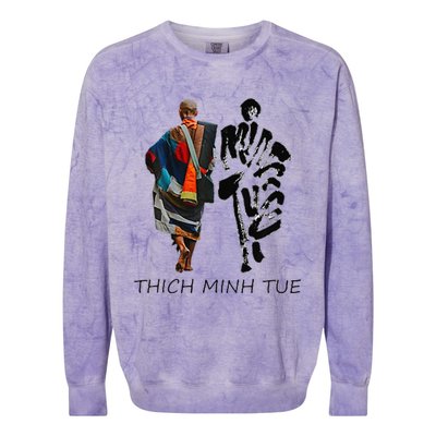 Thich Minh Tue Colorblast Crewneck Sweatshirt