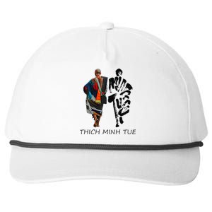 Thich Minh Tue Snapback Five-Panel Rope Hat