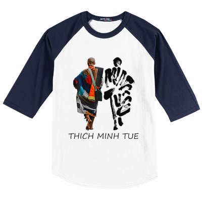 Thich Minh Tue Baseball Sleeve Shirt