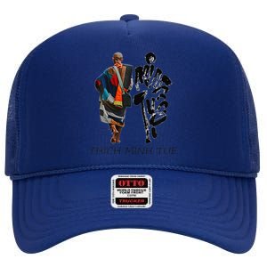 Thich Minh Tue High Crown Mesh Back Trucker Hat