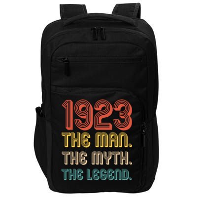 The Man The Myth The Legend 1923 100th Birthday Impact Tech Backpack