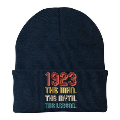 The Man The Myth The Legend 1923 100th Birthday Knit Cap Winter Beanie