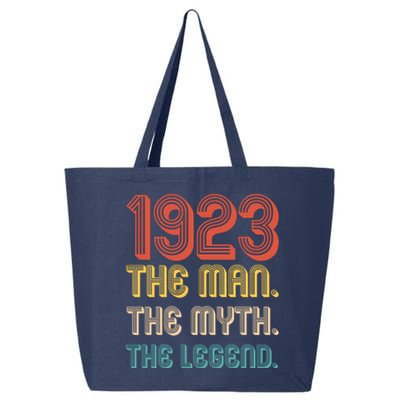 The Man The Myth The Legend 1923 100th Birthday 25L Jumbo Tote