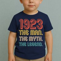 The Man The Myth The Legend 1923 100th Birthday Toddler T-Shirt