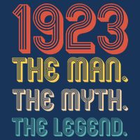 The Man The Myth The Legend 1923 100th Birthday Toddler T-Shirt