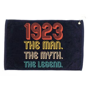 The Man The Myth The Legend 1923 100th Birthday Grommeted Golf Towel