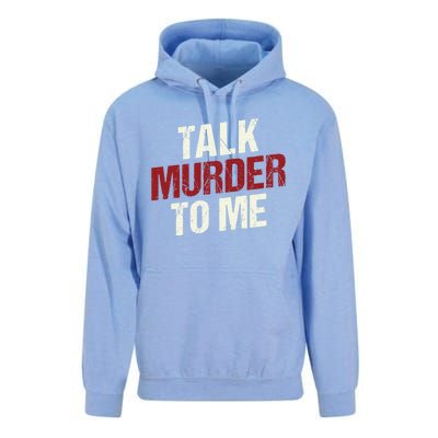 Talk Murder To Me Ll Crime Solver Great Gift Unisex Surf Hoodie