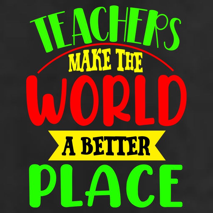 Teachers Make The World A Better Place Golf Towel
