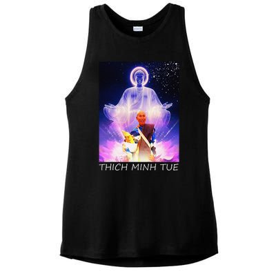 Thich Minh Tue Ladies PosiCharge Tri-Blend Wicking Tank