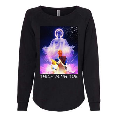 Thich Minh Tue Womens California Wash Sweatshirt