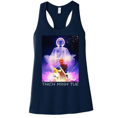 Thich Minh Tue Women's Racerback Tank