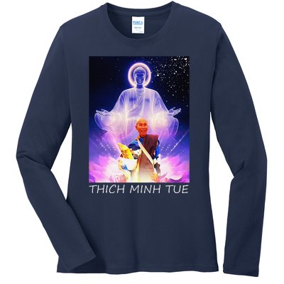 Thich Minh Tue Ladies Long Sleeve Shirt