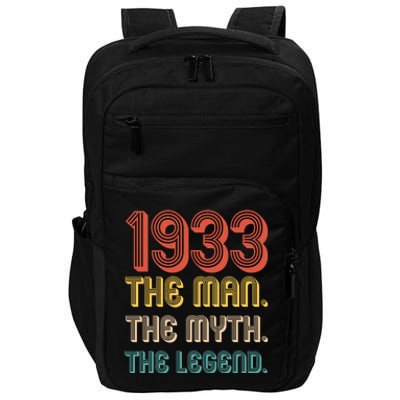 The Man The Myth The Legend 1933 90th Birthday Impact Tech Backpack