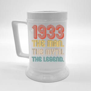 The Man The Myth The Legend 1933 90th Birthday Beer Stein