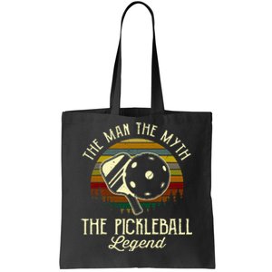 The Man The Myth The Pickleball Legend Tote Bag