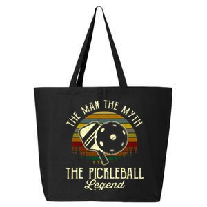 The Man The Myth The Pickleball Legend 25L Jumbo Tote