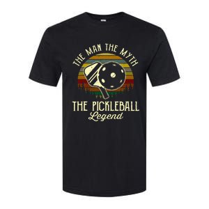 The Man The Myth The Pickleball Legend Softstyle CVC T-Shirt