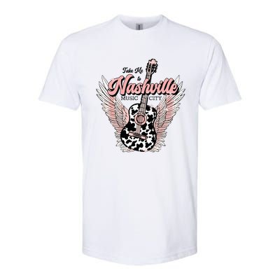 Take Me To Nashville Nashville Tennessee Softstyle® CVC T-Shirt