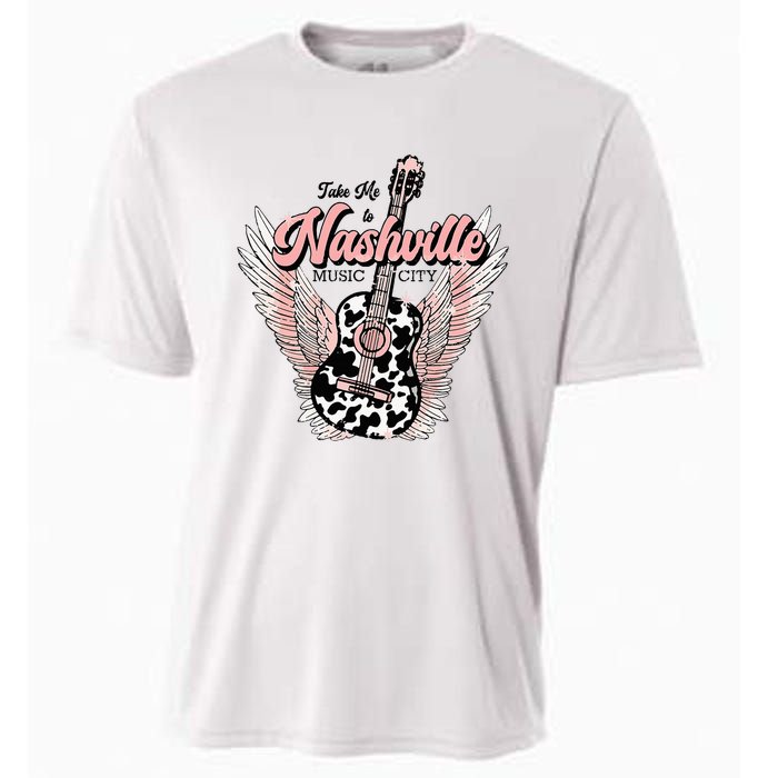 Take Me To Nashville Nashville Tennessee Cooling Performance Crew T-Shirt