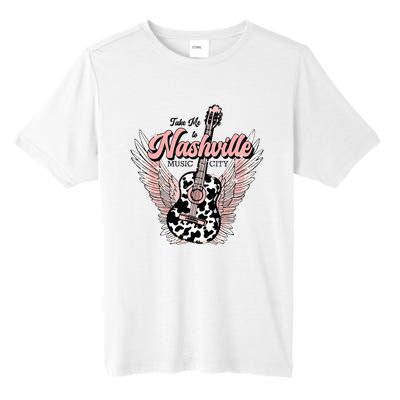 Take Me To Nashville Nashville Tennessee Tall Fusion ChromaSoft Performance T-Shirt