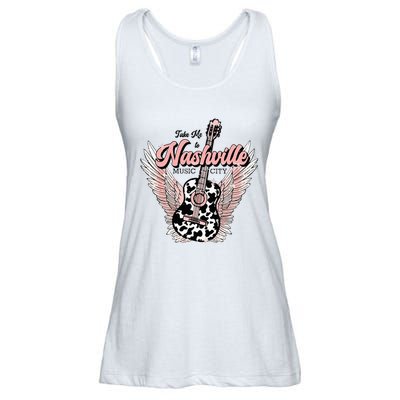 Take Me To Nashville Nashville Tennessee Ladies Essential Flowy Tank