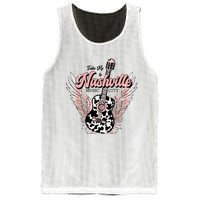 Take Me To Nashville Nashville Tennessee Mesh Reversible Basketball Jersey Tank