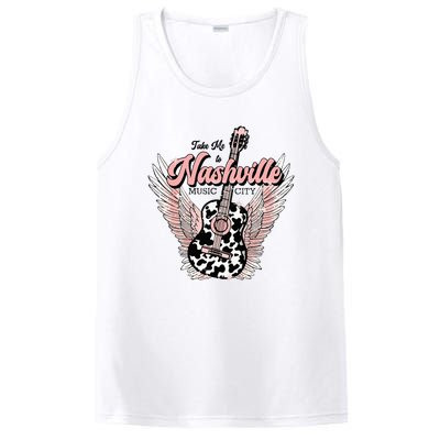 Take Me To Nashville Nashville Tennessee PosiCharge Competitor Tank