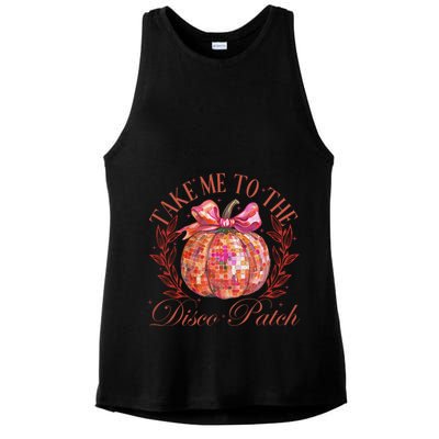 Take Me To The Pumpkin Patch Ladies PosiCharge Tri-Blend Wicking Tank