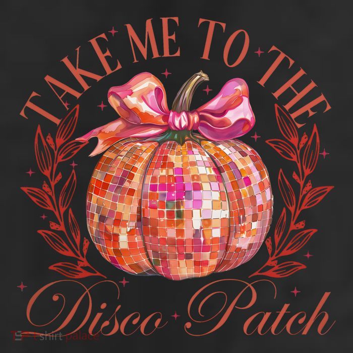 Take Me To The Pumpkin Patch 7 Panel Mesh Trucker Snapback Hat