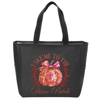 Take Me To The Pumpkin Patch Zip Tote Bag