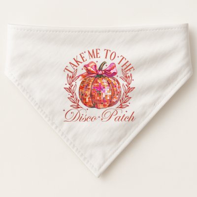 Take Me To The Pumpkin Patch USA-Made Doggie Bandana