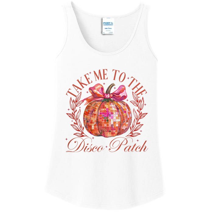 Take Me To The Pumpkin Patch Ladies Essential Tank