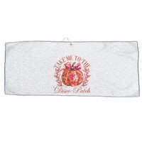 Take Me To The Pumpkin Patch Large Microfiber Waffle Golf Towel