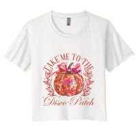 Take Me To The Pumpkin Patch Crop Top