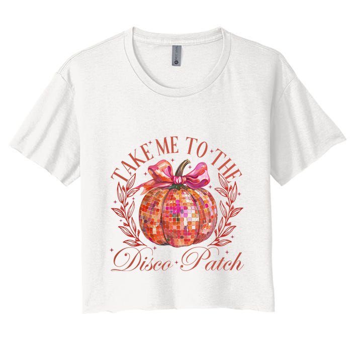 Take Me To The Pumpkin Patch Crop Top