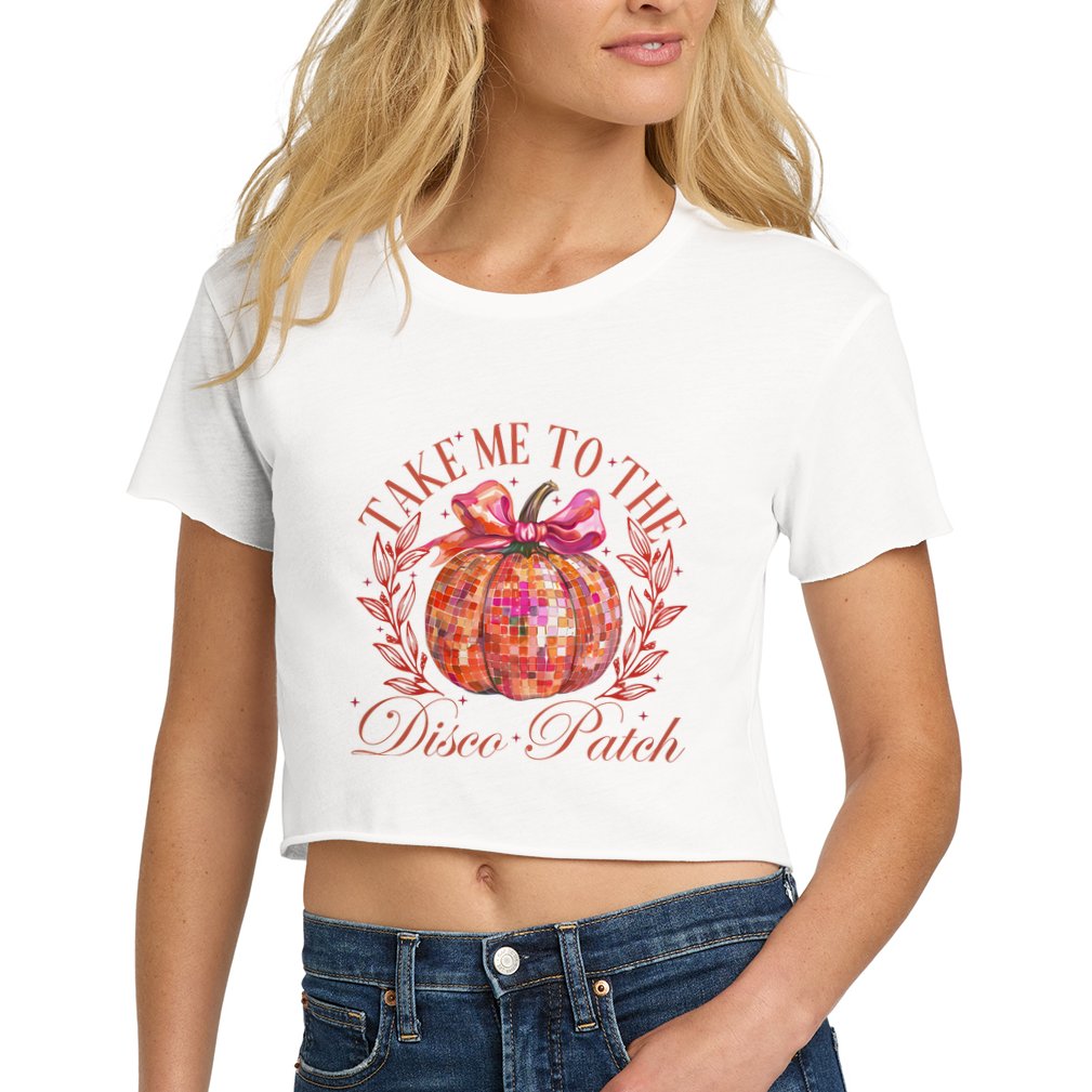 Take Me To The Pumpkin Patch Crop Top