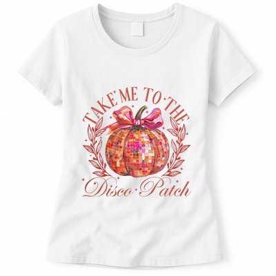 Take Me To The Pumpkin Patch Womens T-Shirt