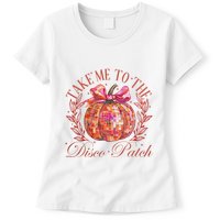 Take Me To The Pumpkin Patch Womens T-Shirt