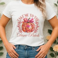 Take Me To The Pumpkin Patch Womens T-Shirt