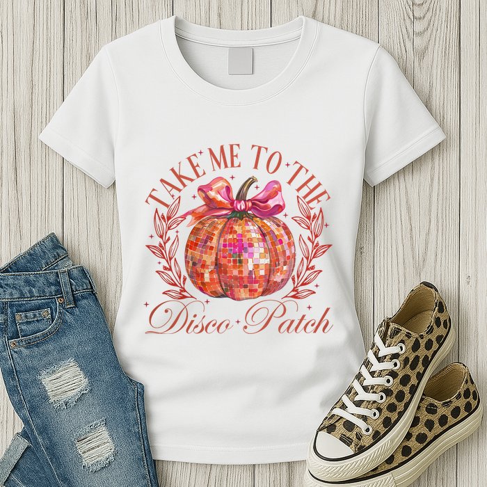 Take Me To The Pumpkin Patch Womens T-Shirt