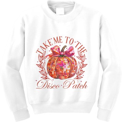 Take Me To The Pumpkin Patch Kids Sweatshirt