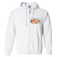 Take Me To The Pumpkin Patch Fall Pumpkin Full Zip Hoodie