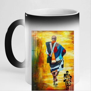 Thich Minh Tue Buddhist Monk Spiritual Journey Vietnam 11oz Black Color Changing Mug