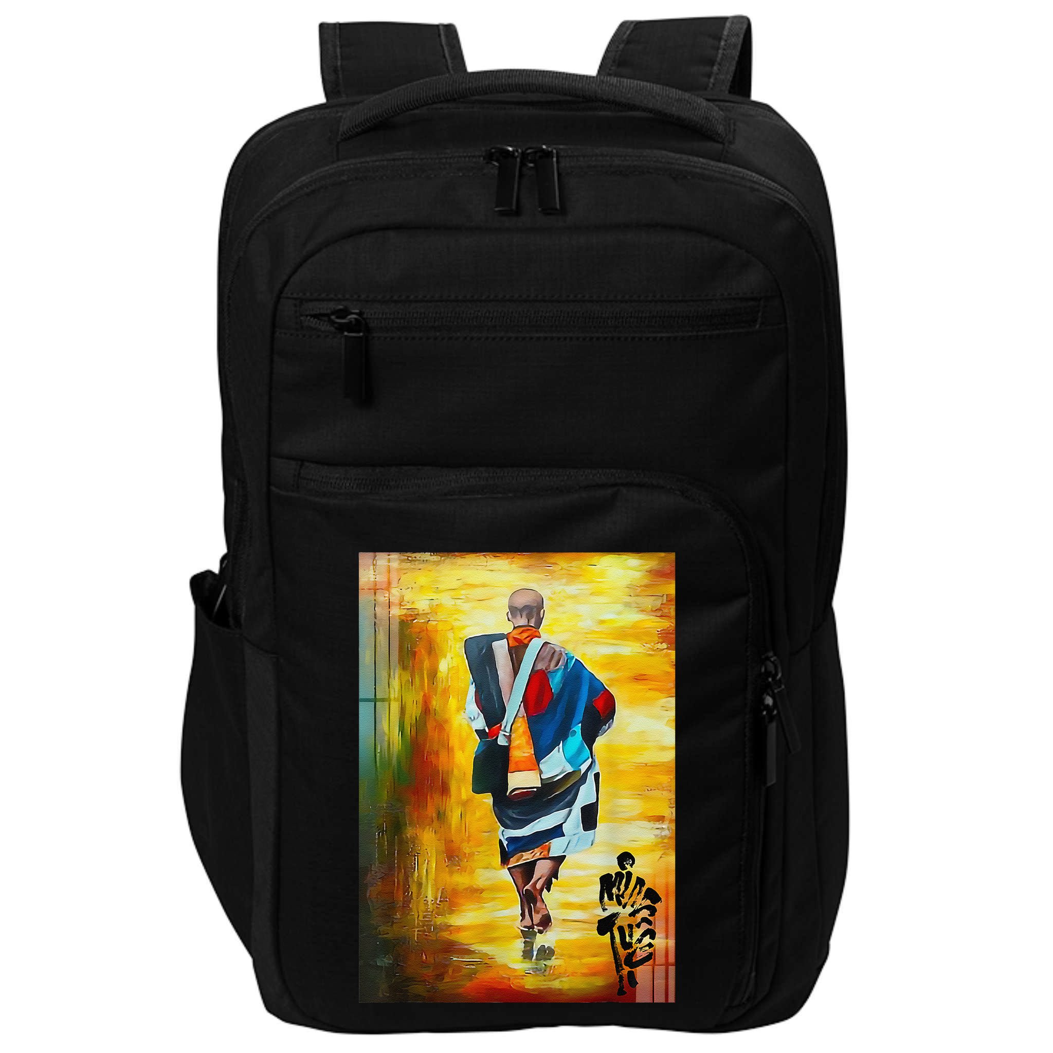 Thich Minh Tue Buddhist Monk Spiritual Journey Vietnam Impact Tech Backpack