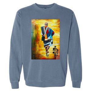 Thich Minh Tue Buddhist Monk Spiritual Journey Vietnam Garment-Dyed Sweatshirt