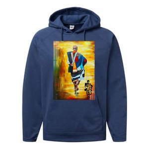 Thich Minh Tue Buddhist Monk Spiritual Journey Vietnam Performance Fleece Hoodie