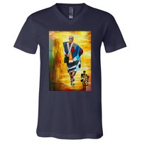 Thich Minh Tue Buddhist Monk Spiritual Journey Vietnam V-Neck T-Shirt