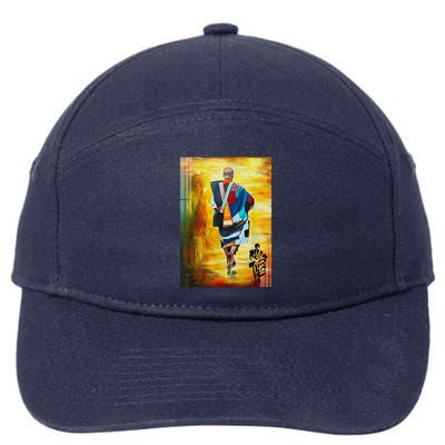Thich Minh Tue Buddhist Monk Spiritual Journey Vietnam 7-Panel Snapback Hat